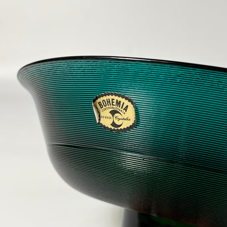 USED "BOHEMIA" GLASS BOWL