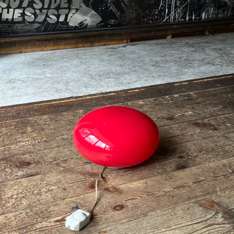 JAPAN USED GLASS SHADE FLOOR LAMP