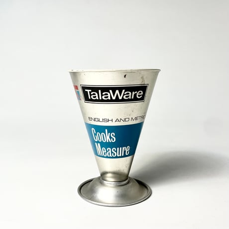 VINTAGE "TALAWARE" METALLIC MEASURING CUP