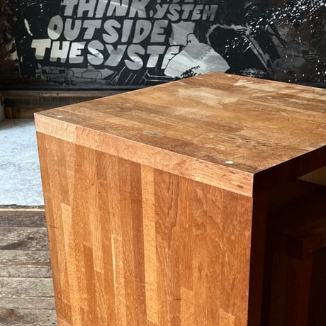 USED WOODEN BOX
