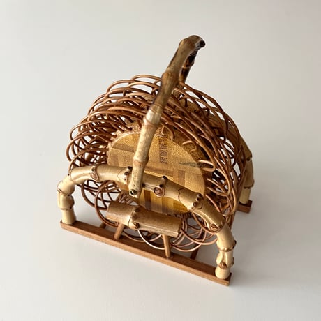 USED BAMBOO COASTER SET