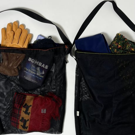 BROWN BAG “MESH SHOLDER BAG”
