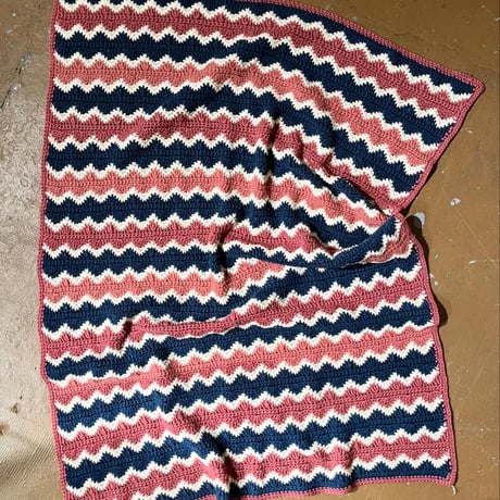 USED HANDMADE BLANKET