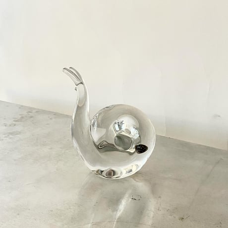 USED “FM KONSTGLAS RONNEBY” GLASS SNAILS