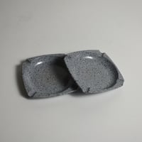 USED "I.B.S" MELAMINE RESIN ASHTRAY