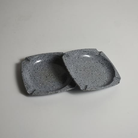 USED "I.B.S" MELAMINE RESIN ASHTRAY