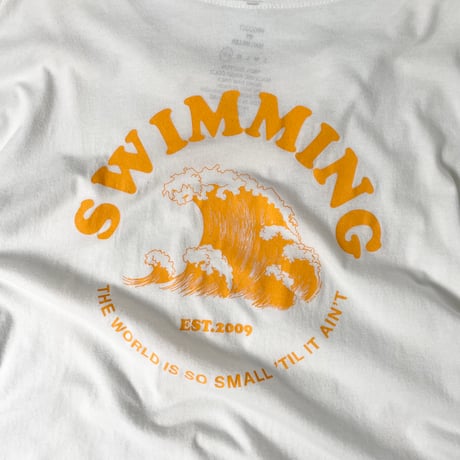 USED "SWIMMING / Mac miller” L/S T-SHIRT