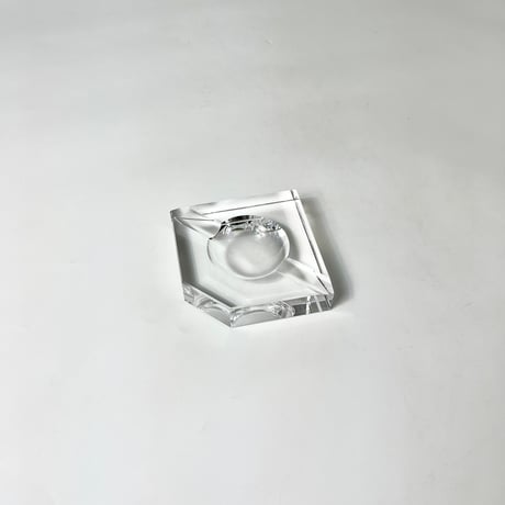 USED GLASS ASHTRAY