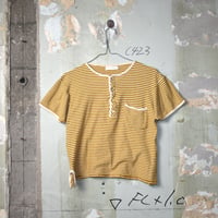 LADIES USED BORDER PIQUE CUT & SAW