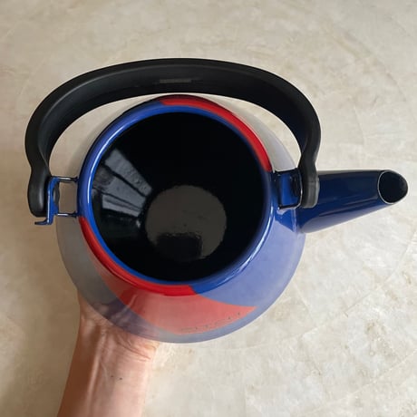 JAPAN USED ENAMEL POT