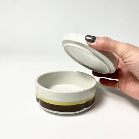 VINTAGE 70s ”SKANDINAVISK" CERAMIC CANISTER