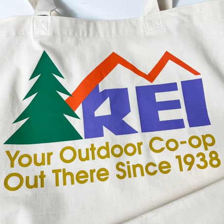 NEW "REI CO•PO" COTTON TOTE