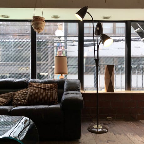 50'S TRIPLE HEAD FLOOR LAMP