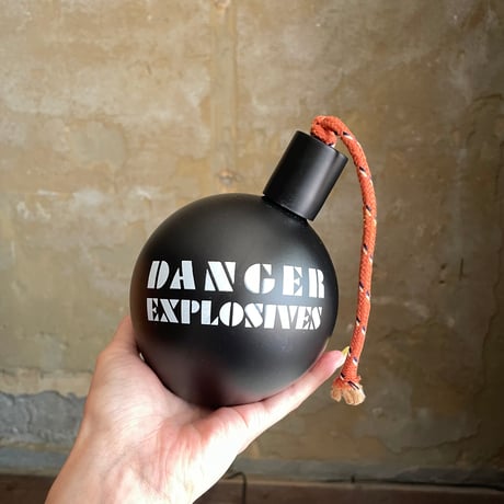 NEW BOMB SHAPED GLASS ALCOHOL CONTAINER