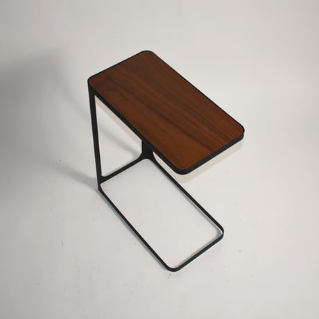 USED WOODEN TOP BOARD SIDE TABLE