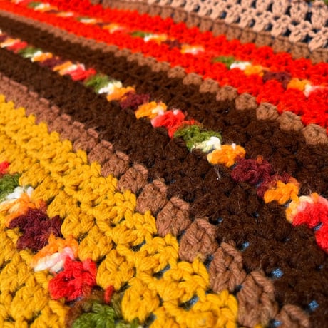 USED HANDMADE BLANKET