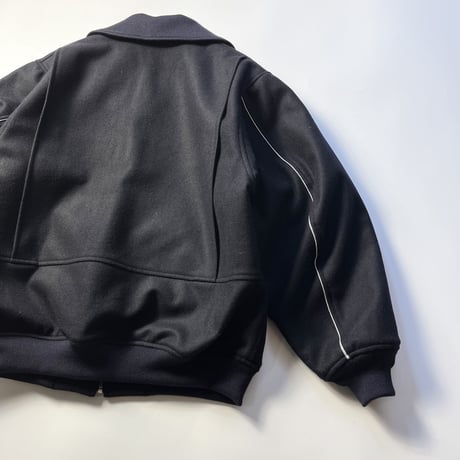 COMFORTABLE REASON "Melton Bomber Jacket"