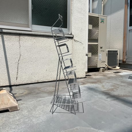 USED METAL CD RACK