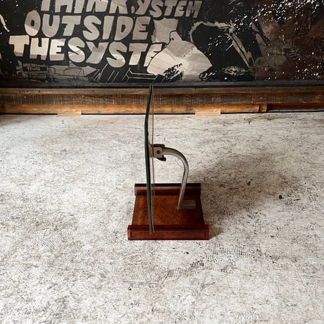 JAPAN USED “NIKON” ACRYL & IRON STAND MIRROR
