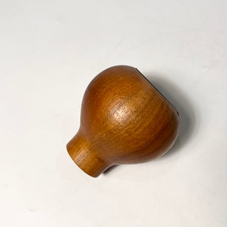 USED WOODEN FLOWER VASE