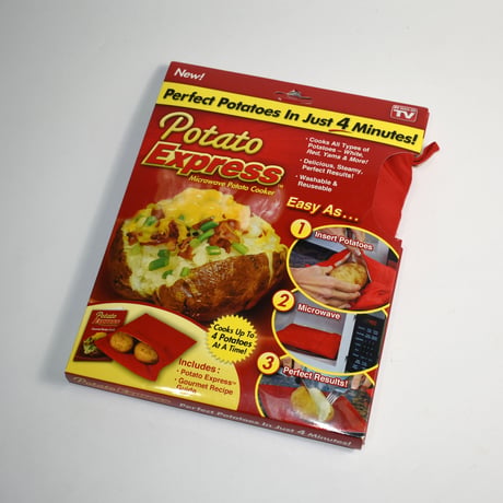 NEW "POTATO EXPRESS" MICROWAVE POTATO COOKER