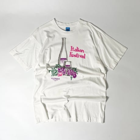 USED 90'S "ELDORADO HOTEL・CASINO / ITALIAN FESTIVAL" TSH