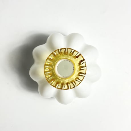 VINTAGE 50-60'S GLASS FLOWER VASE