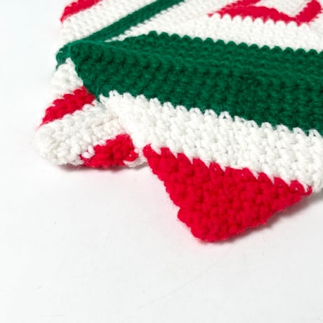 USED HANDMADE CROCHET POT MAT SET