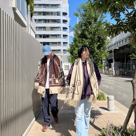 TAKESHI WADA "UNKNOWN" SCARF