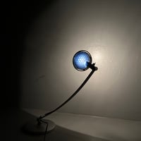 JAPAN USED METAL FRAME TABLE LAMP