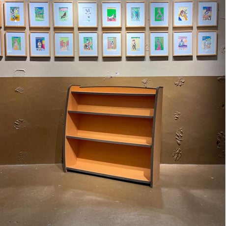 USED WOODEN BOOK SHELF