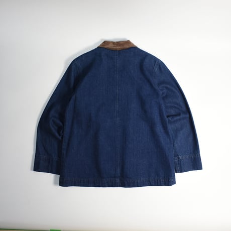 USED "DAVID BROOKS" BLANKET LINED DENIM JACKET
