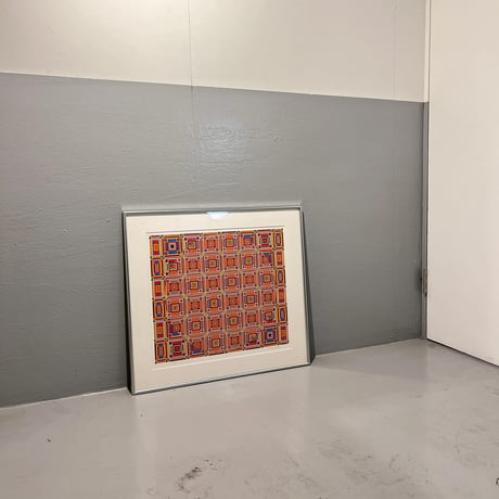 USED "TOHSHINOBU ONOSATO" LITHOGRAPH WALL ART