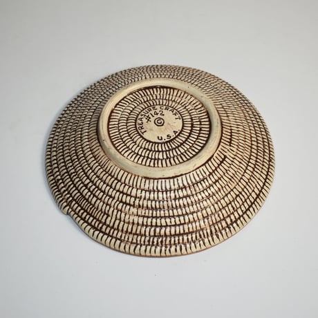 VINTAGE 50'S "TREASURE CRAFT" CERAMIC TRAY