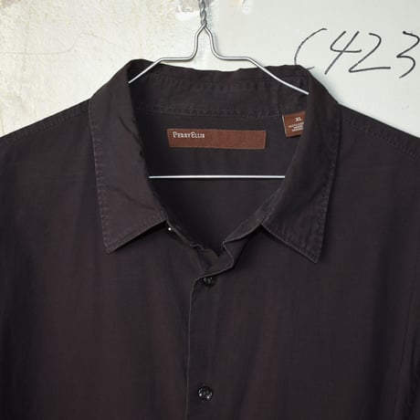 USED 90'S "PERRY ELLIS" COTTON SHIRT