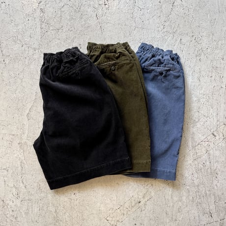 COMFORTABLE REASON  “Fade Cord Shorts”
