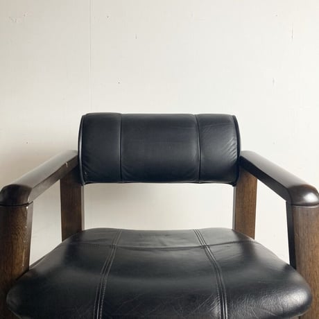 WOODEN ARM CHAIR