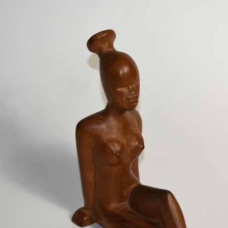 USED WOODEN STATUE