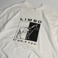 USED 90'S "LIMBO / 47 AVE. A N.Y.C" S/S T-SHIRT