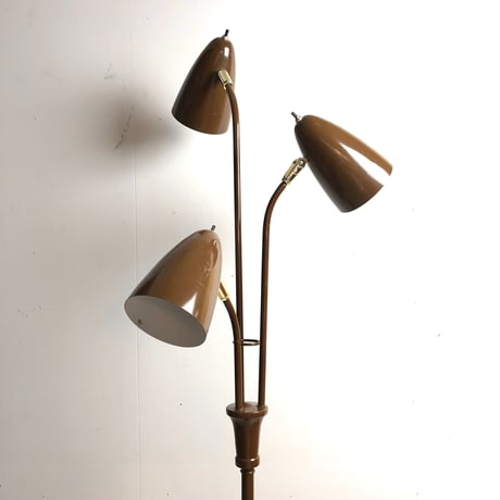 50'S TRIPLE HEAD FLOOR LAMP