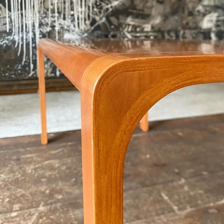 JAPAN USED "TENDO" WOODEN LOW TABLE