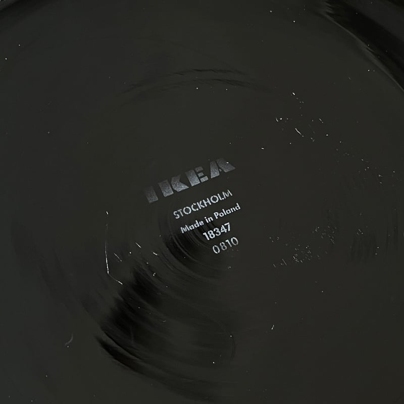 USED 90'S “OLD IKEA BY ANNE NILSSON” GLASS FLOW