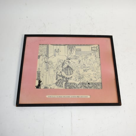 VINTAGE 50-60's PEN ARTWORK