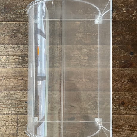 USED TRANSPARENT ACRYLIC CASE