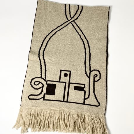 TAKESHI WADA "UNKNOWN" SCARF