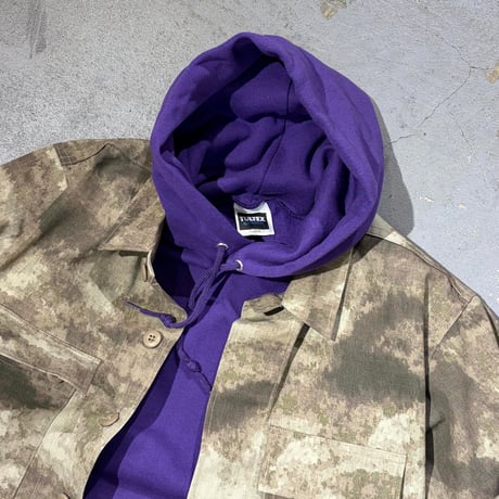 DEADSTOCK 90’S "TULTEX / SUPERWEIGHT" PURPLE HOODIE