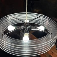 USED ACRYLIC SHADE PENDANT LAMP