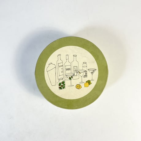 NEW "MARTINI" CERAMIC PLATE SET