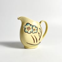 VINTAGE HANDPAINTED CERAMIC PITCHER