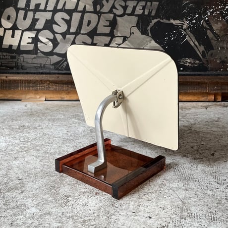 JAPAN USED “NIKON” ACRYL & IRON STAND MIRROR